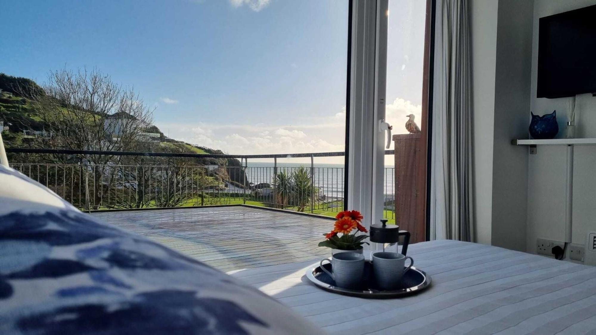 May View - Luxury Sea View Apartment - Millendreath, Looe Εξωτερικό φωτογραφία